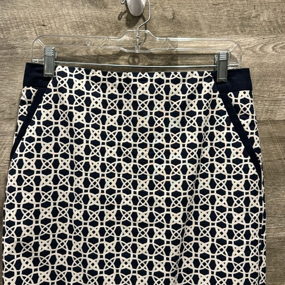 The Limited printed lined Skirt with Pockets, back zipper & Slit. - Picture 2 of 7